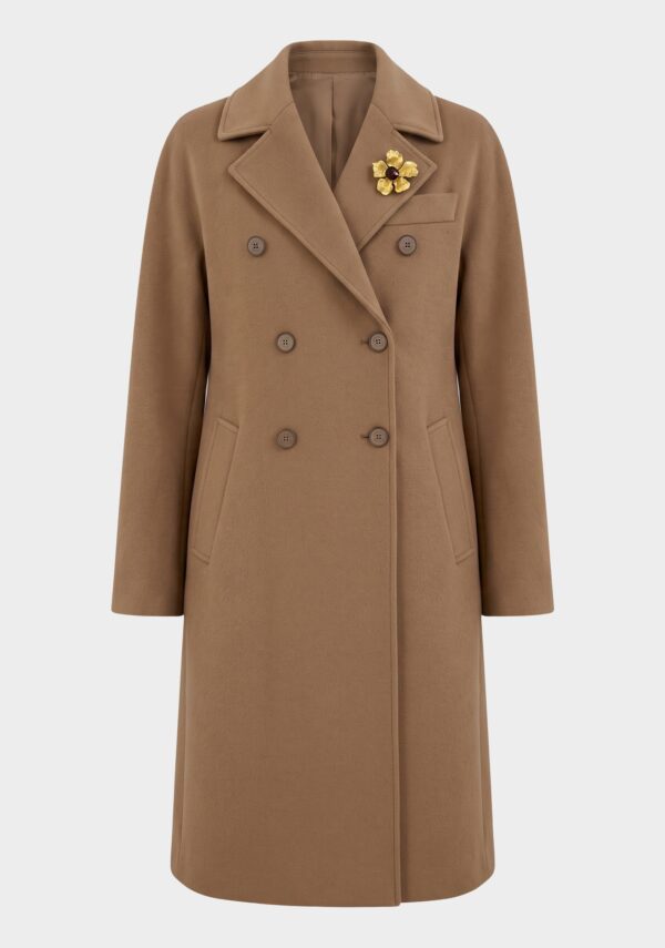 Cappotto lungo doppiopetto