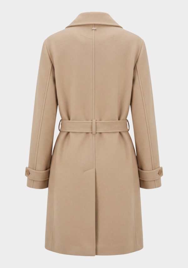 Cappotto con cintura