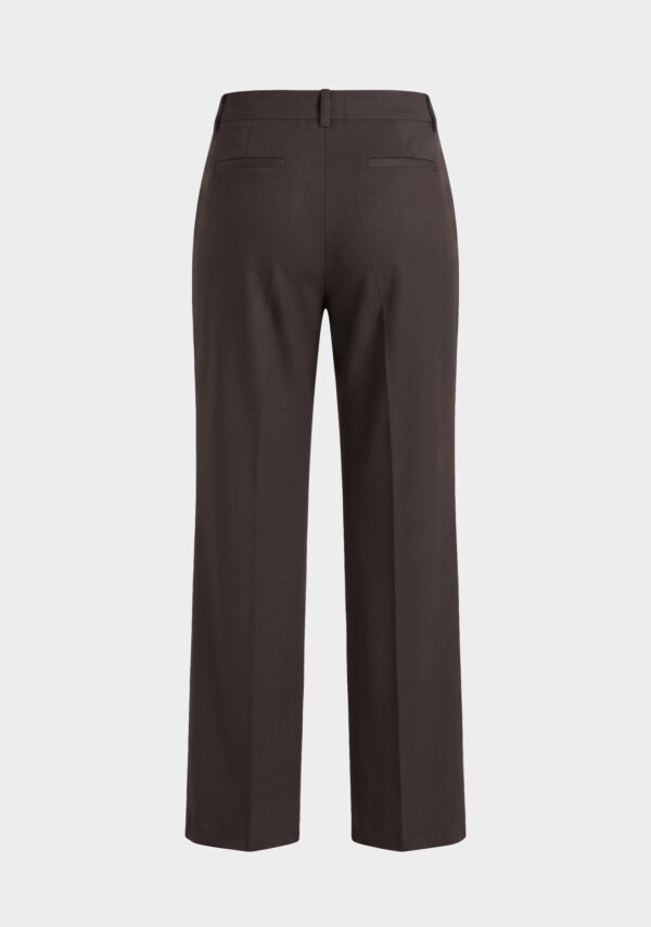 Pantalone straight in flanella
