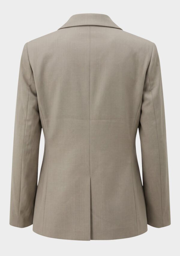 Blazer doppiopetto in flanella pettinata